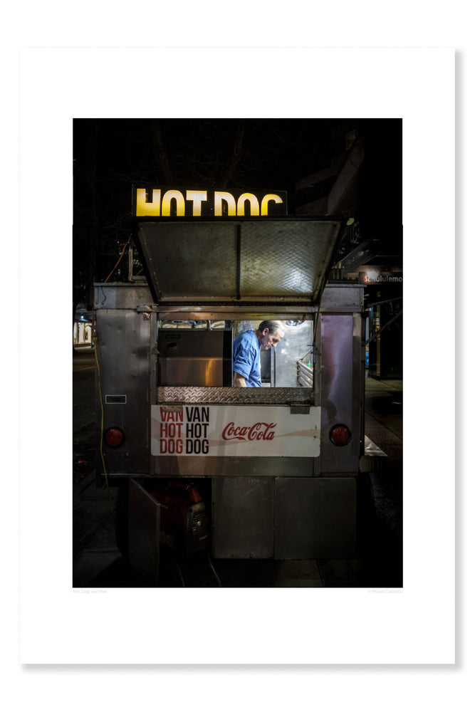Vancouver Hot Dog Van Man