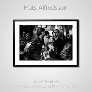 
                
                    Load image into Gallery viewer, Fine Art Print: London Blues Bar
                
            